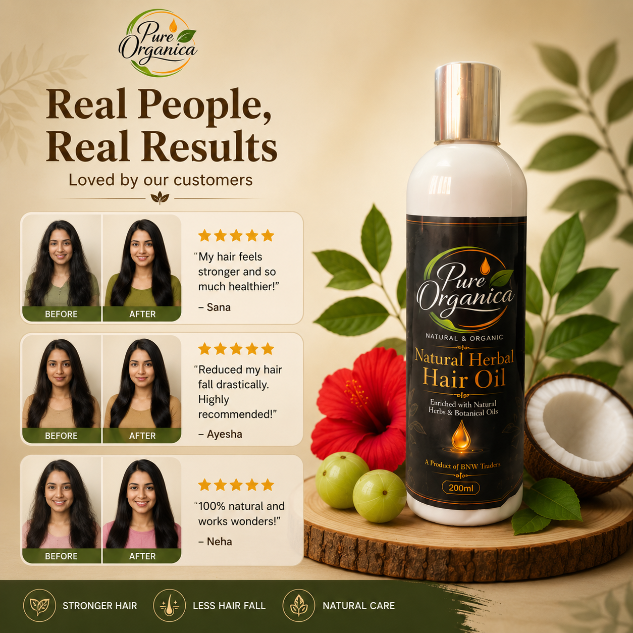 Pure Organica Hair Oil